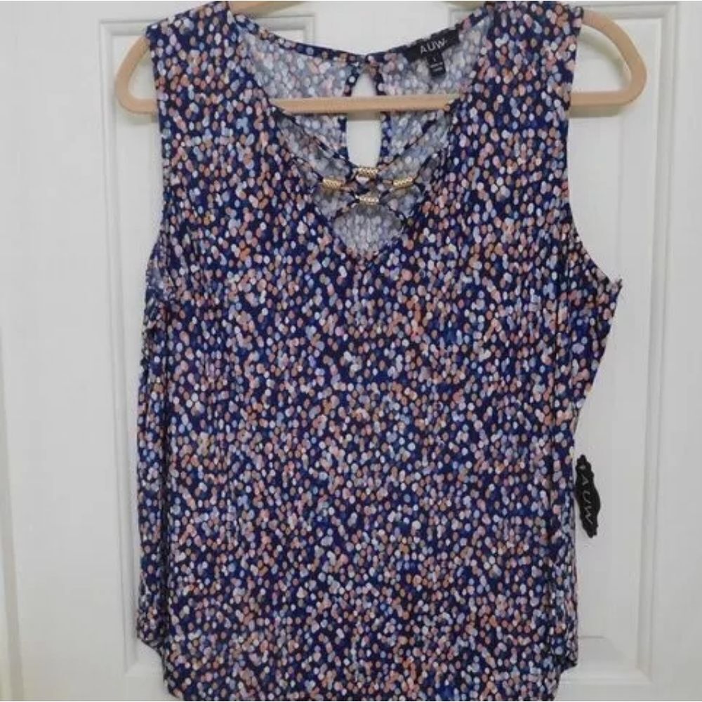 NWT! Silky Sleeveless Blouse